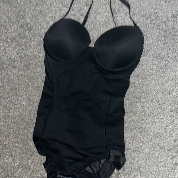 White Bodysuit Top - Picture 2 of 4